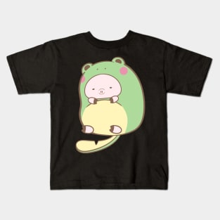 Monster Hunter- Hog in a Frog Kids T-Shirt